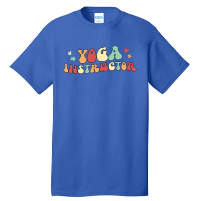 Yoga Instructor Groovy Yoga Teacher Cute Gift Tall T-Shirt