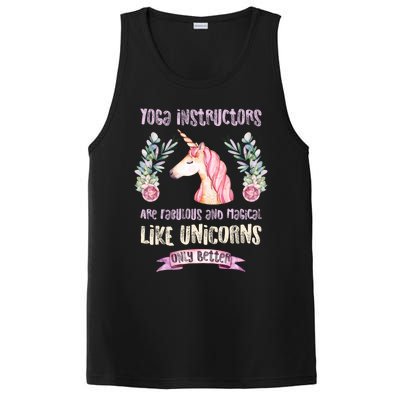 Yoga Instructors Gift Fabulous Magical Unicorn Gift PosiCharge Competitor Tank