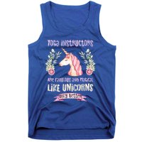 Yoga Instructors Gift Fabulous Magical Unicorn Gift Tank Top