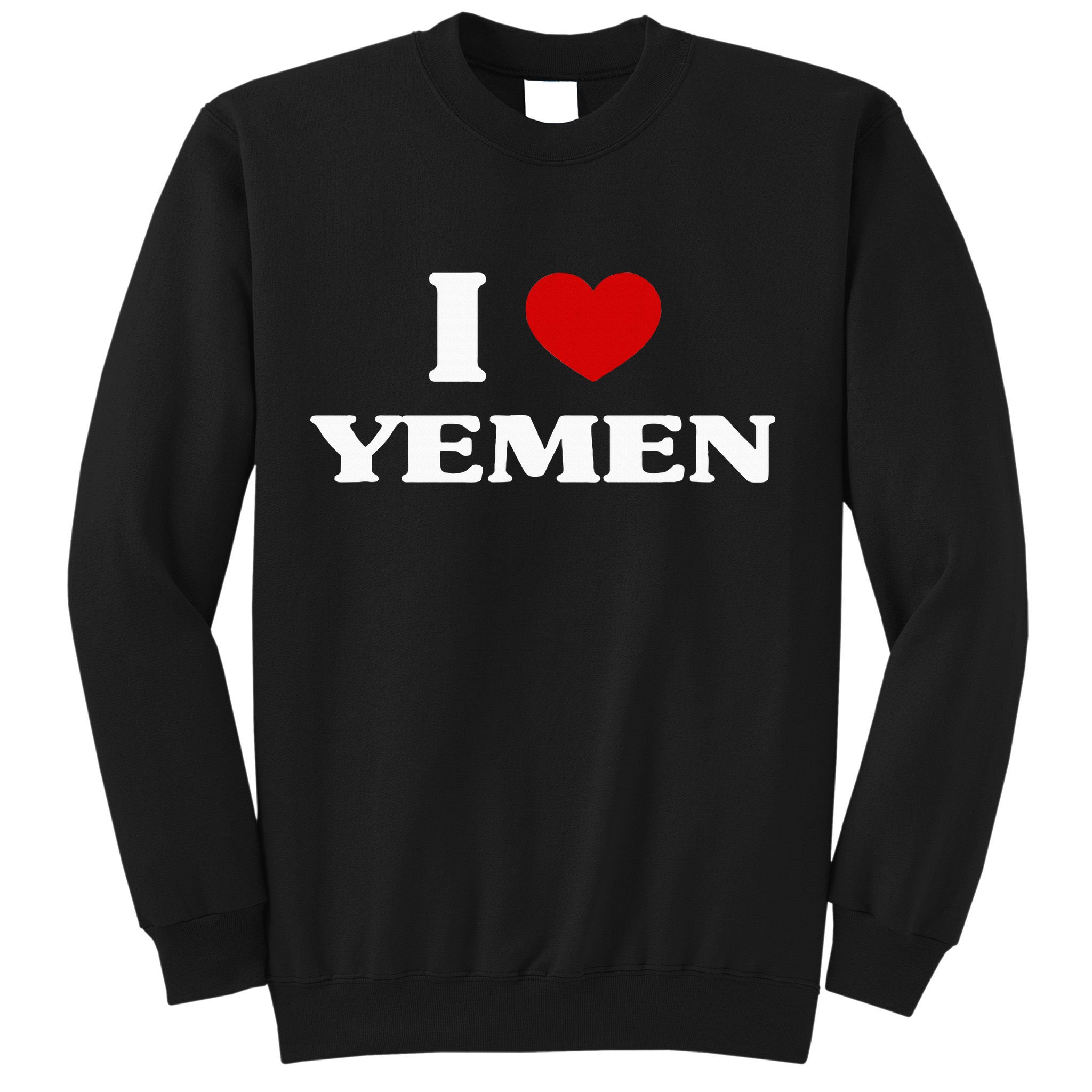 Yemen I Heart Yemen Souvenir I Love Yemen Sweatshirt
