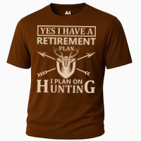 Yes I Have A Retirement Plan I Plan On Hunting Cooling Performance Crew T-Shirt