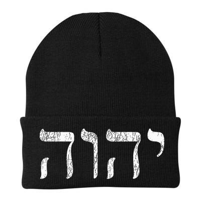 Yhwh In Hebrew Meaning Tetragrammaton God Yahweh Faith Based Beanie