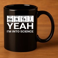 Yeah I'm Into Science Hentai Lover Meaningful Gift 11oz C Handle Ceramic Mug