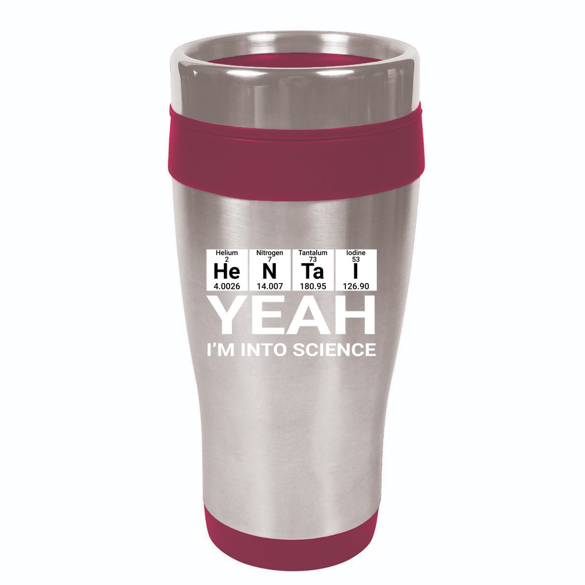 Yeah I'm Into Science Hentai Lover Meaningful Gift 16oz Travel Tumbler