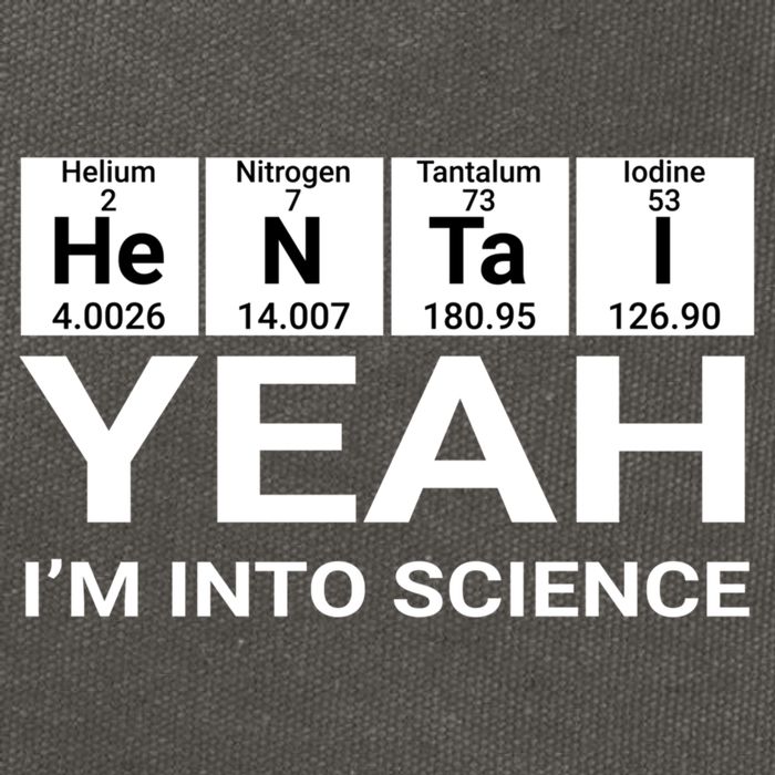 Yeah I'm Into Science Hentai Lover Meaningful Gift Cotton Canvas Backpack