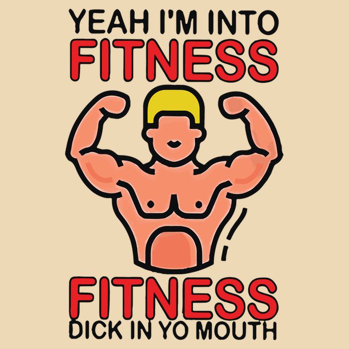 Yeah I’M Into Fitness Fitness Dick In Yo Mouth Zip Tote Bag