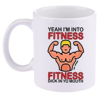 Yeah I’M Into Fitness Fitness Dick In Yo Mouth 11oz C Handle Ceramic Mug