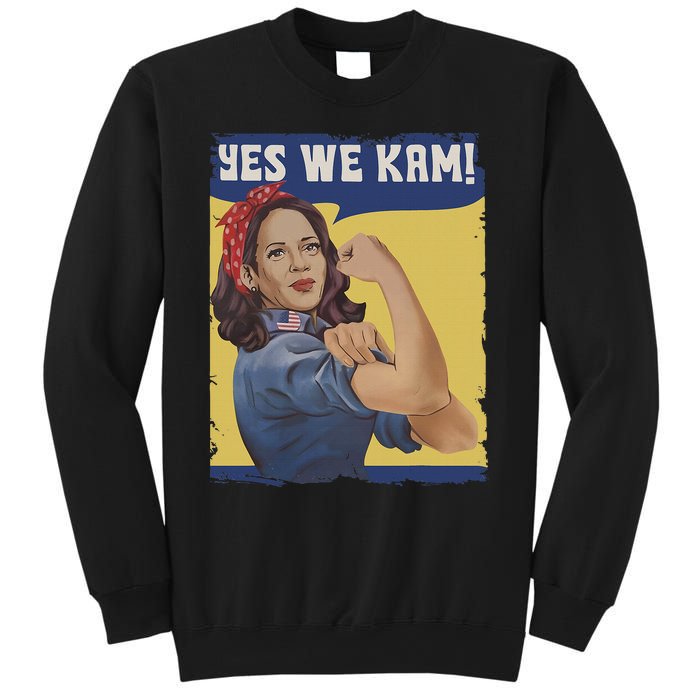 Yes I Kam! Kamala Harris 2024 For President Campaign Sweatshirt