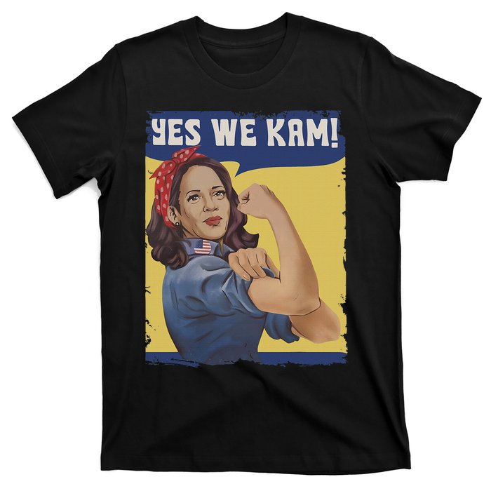 Yes I Kam! Kamala Harris 2024 For President Campaign T-Shirt