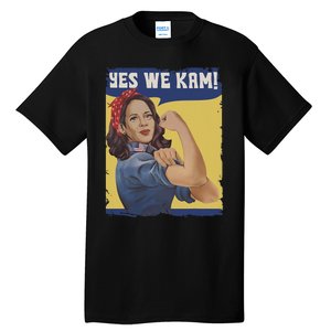 Yes I Kam! Kamala Harris 2024 For President Campaign Tall T-Shirt