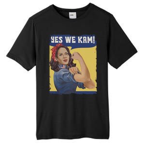 Yes I Kam! Kamala Harris 2024 For President Campaign Tall Fusion ChromaSoft Performance T-Shirt