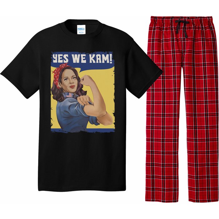 Yes I Kam! Kamala Harris 2024 For President Campaign Pajama Set