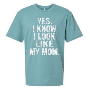 Yes I Know I Look Like My Mom  Sueded Cloud Jersey T-Shirt