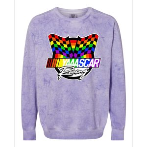 Yes I Know I Look Like My Mama Funny Mothers Day Kids Colorblast Crewneck Sweatshirt