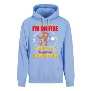 Yes I Know Im On Fire Let Me Finish This Weld Welding Gear Unisex Surf Hoodie