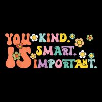You Is Kind Smart Important Autism Awareness Autism Mom Wool Snapback Cap