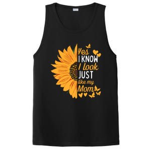 Yes I Know I Look Like My Mom Funny Daughter MotherS Day PosiCharge Competitor Tank