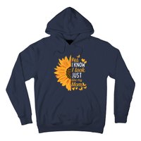 Yes I Know I Look Like My Mom Funny Daughter MotherS Day Hoodie