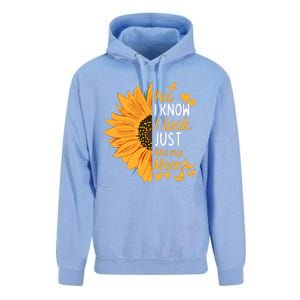 Yes I Know I Look Like My Mom Funny Daughter MotherS Day Unisex Surf Hoodie