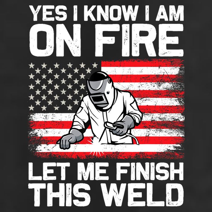 Yes I Know Im On Fire Let Me Finish This Weld 15oz Campfire Ceramic Mug