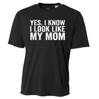 Yes I Know I Look Like My Mom Funny Cooling Performance Crew T-Shirt