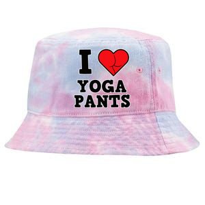 Yoga I Love Yoga Pants Tie-Dyed Bucket Hat