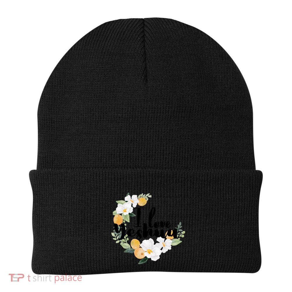 Yeshua I Love Yeshua Hebrew Roots Jesus Christian Messianic Funny Gift Beanie
