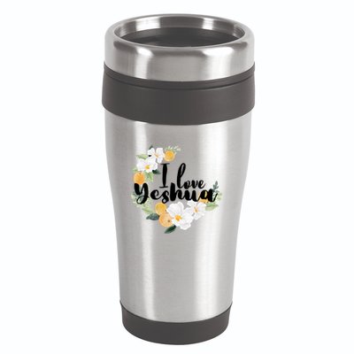 Yeshua I Love Yeshua Hebrew Roots Jesus Christian Messianic Funny Gift 16oz Travel Tumbler