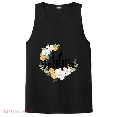 Yeshua I Love Yeshua Hebrew Roots Jesus Christian Messianic Funny Gift PosiCharge Competitor Tank