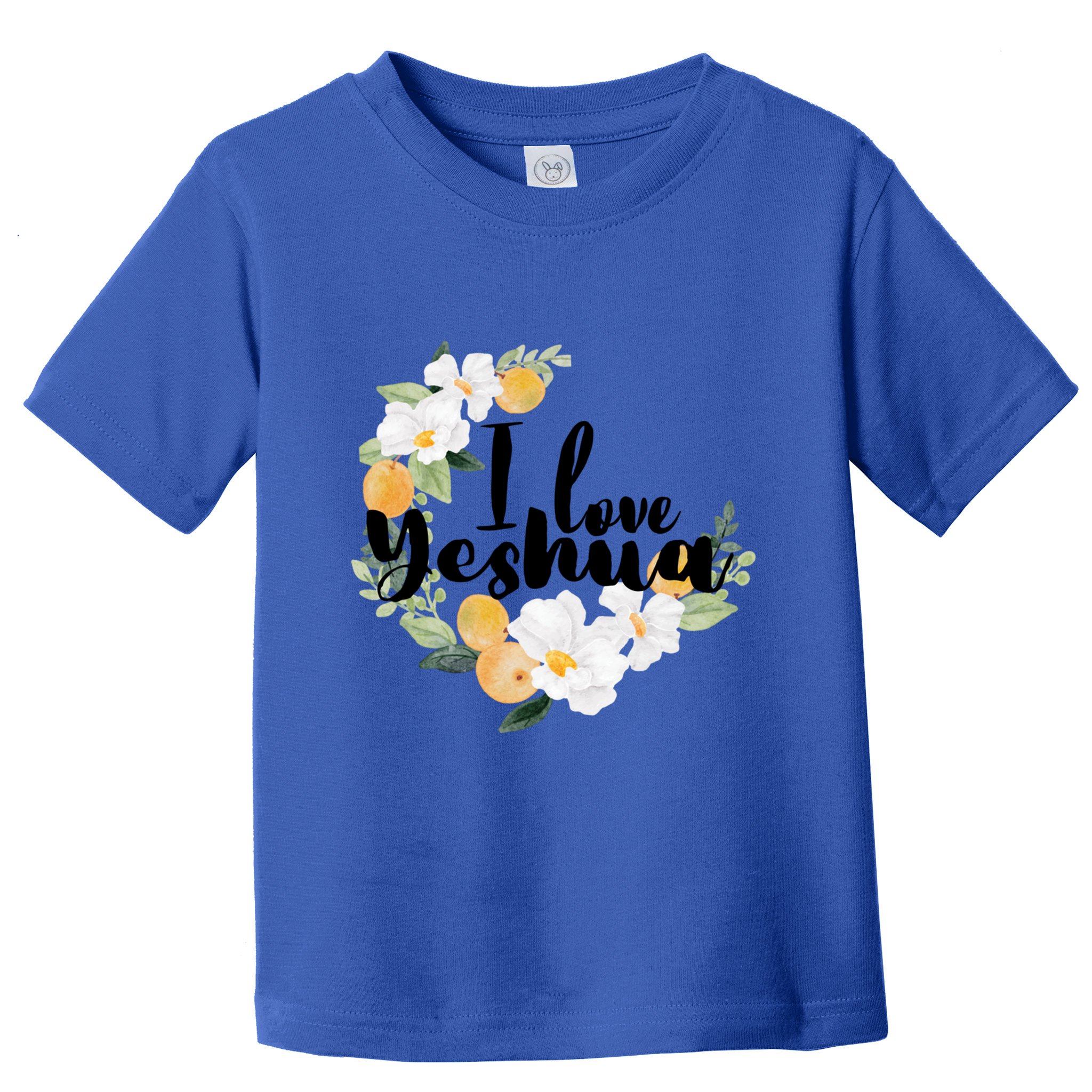 Yeshua I Love Yeshua Hebrew Roots Jesus Christian Messianic Funny Gift Toddler T-Shirt