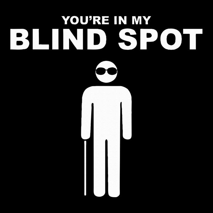 YouRe In My Blind Spot T Blind People Person Gift Bag