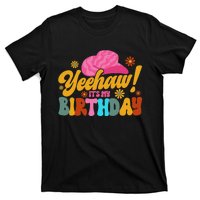 Yeehaw! It's My Birthday Horse Bronc Riding Rodeo Cow T-Shirt