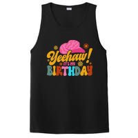 Yeehaw! It's My Birthday Horse Bronc Riding Rodeo Cow PosiCharge Competitor Tank