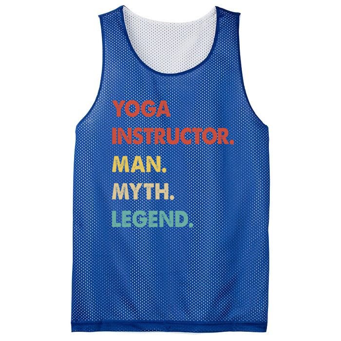 Yoga Instructor Myth Legend Gift Mesh Reversible Basketball Jersey Tank