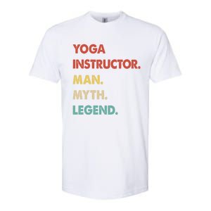 Yoga Instructor Myth Legend Gift Softstyle CVC T-Shirt