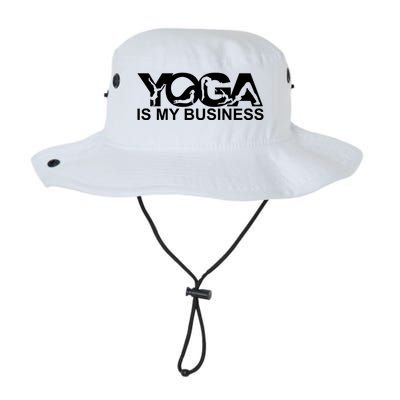 Yoga Is My Business Yoga Instructor Yoga Teacher Funny Gift Legacy Cool Fit Booney Bucket Hat