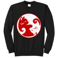 Yin Yang Cat Sweatshirt