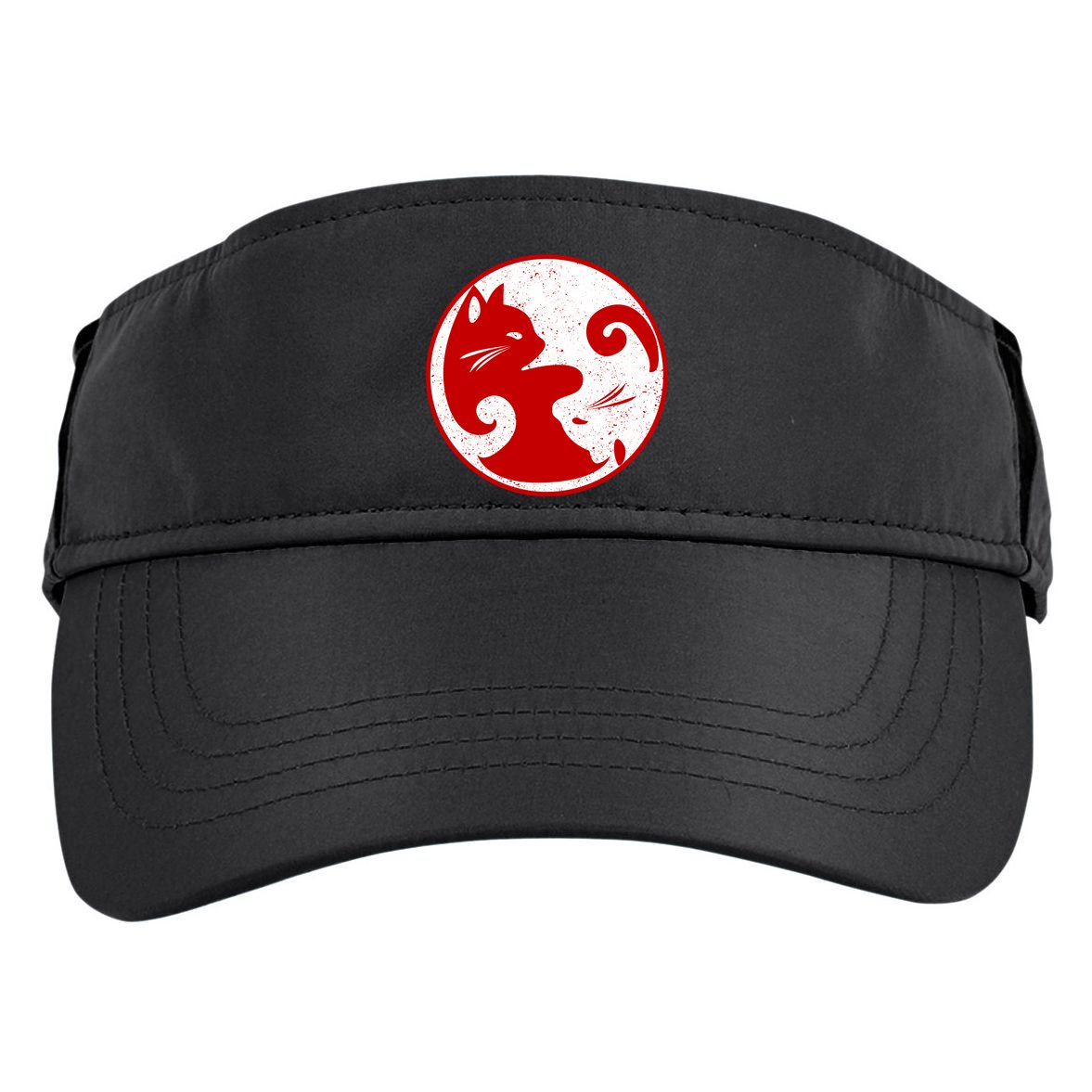 Yin Yang Cat Adult Drive Performance Visor