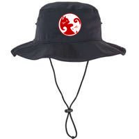 Yin Yang Cat Bucket Hat