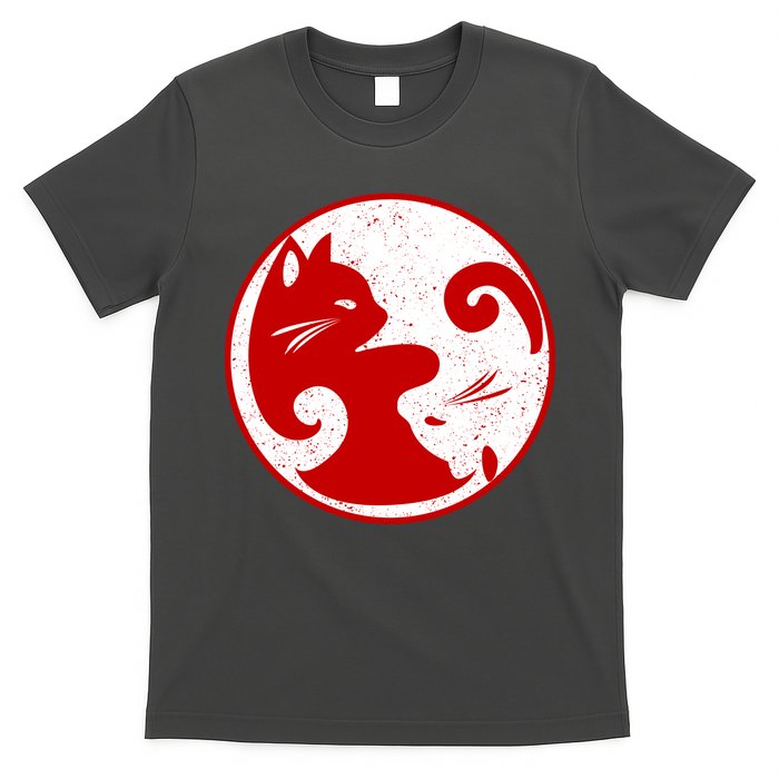 Yin Yang Cat T-Shirt