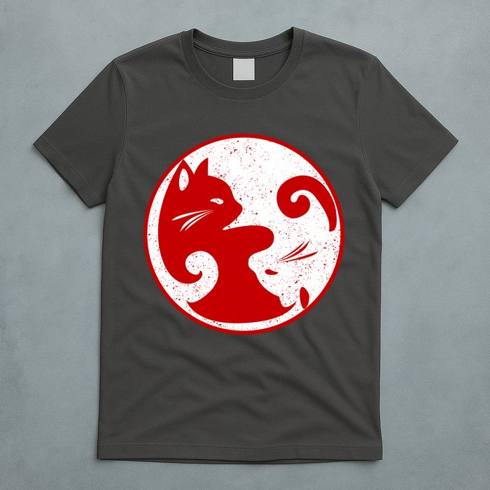 Yin Yang Cat T-Shirt