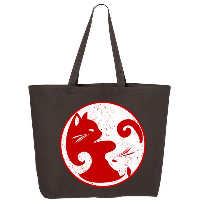 Yin Yang Cat 25L Jumbo Tote