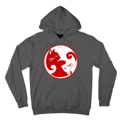 Yin Yang Cat Tall Hoodie