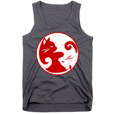 Yin Yang Cat Tank Top