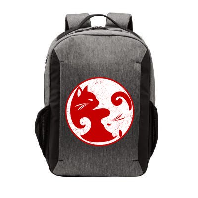 Yin Yang Cat Vector Backpack