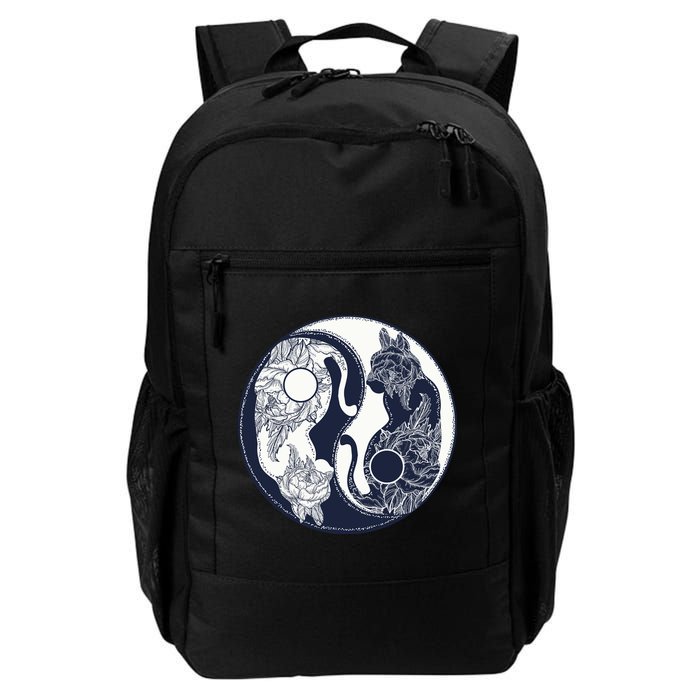 Yin Yang Cat Logo Backpack