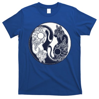 Yin Yang Cat Logo T-Shirt