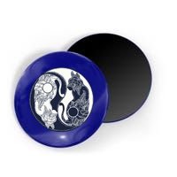 Yin Yang Cat Logo Magnet