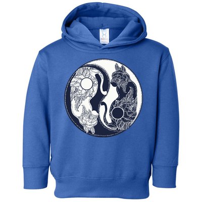 Yin Yang Cat Logo Toddler Hoodie