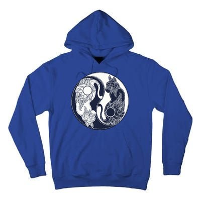 Yin Yang Cat Logo Tall Hoodie
